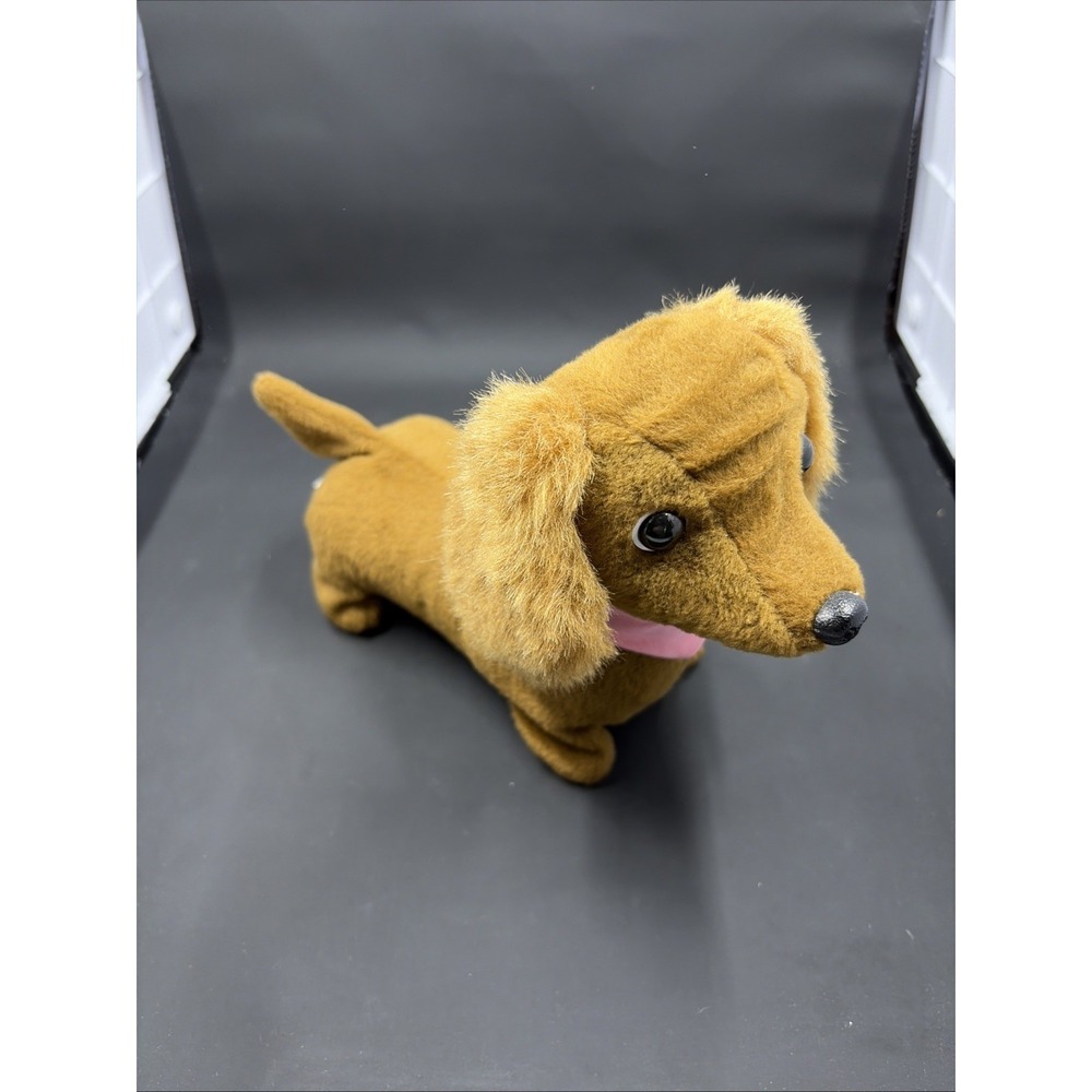 Westminster Dottie the Dachshund Animated Dog Barks Moves Plush